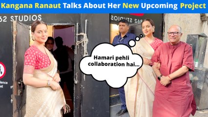 Kangana Ranaut Hints At Her Next Big Project - Here's What She Said!