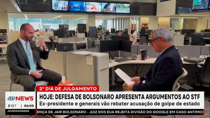 Defesa de Bolsonaro vai apresentar sustentação no 2º dia de julgamento no STF