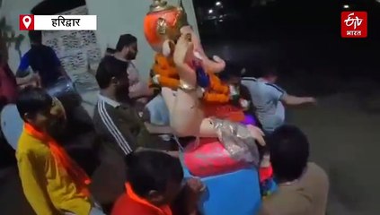 हरिद्वार में दुखद हादसा, गणेश प्रतिमा विसर्जन को आया युवक गंगा में बहा, सर्च जारी