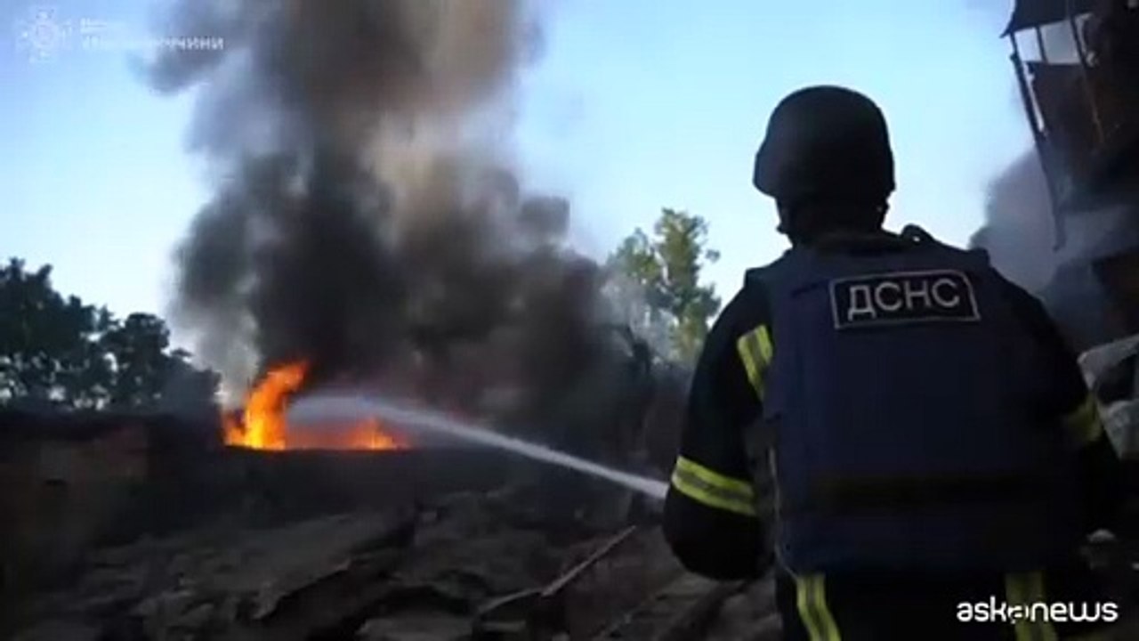Kiev: oltre 500 droni e missili contro l'ucraina occidentale