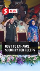 Home Ministry to boost security for rulers after attempt to hug Perak Sultan