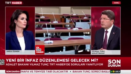 Yılmaz Tunç: Ceza öngören taslak 11. pakette yer alacak