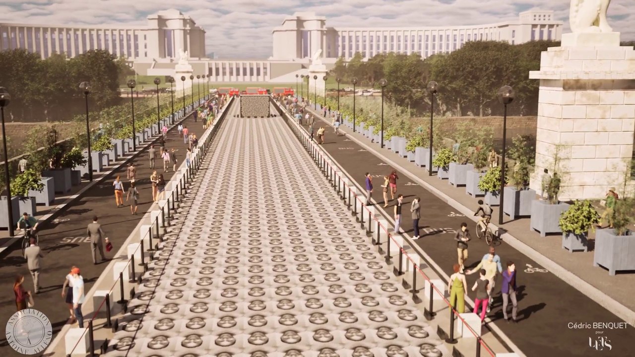 Homicide routier : les portraits de 1.500 proches de victimes, signés par l'artiste JR, collés sur le pont d'Iéna le 13 septembre