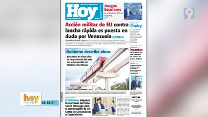 Titulares prensa dominicana miércoles 03 martes 02 de septiembre 2025 | Hoy Mismo