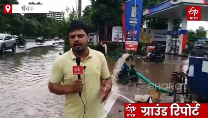 हाल-ए-पंचकूला... घग्गर नदी उफान पर, जिला अस्पताल में घुसा पानी, कार पर गिरा भारी पेड़, प्रशासन ने की लोगों से ये खास अपील
