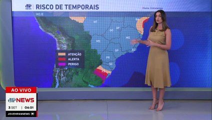 Sudeste segue com calor e tempo seco nesta quarta (03) | Previsão do Tempo