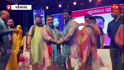 ગૃહમંત્રી હર્ષ સંઘવીએ અંબાજી કેમ્પની મુલાકાત લીધી, મહેસાણા હાઈવે પર હજારો યાત્રાળુઓની પદયાત્રા