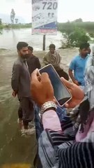 لوراں مین چوک سیلابی صورتحال  #flood #news #gujarat #loran
