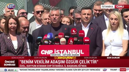 CHP lideri Özel'den 'göreve başladım' diyen Gürsel Tekin'e yanıt! 'Kayyum kararını tanımıyoruz'