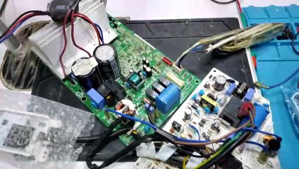 Orient DC inverter AC F1 error code AC PCB #409