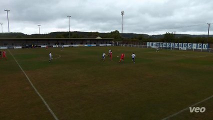 Phil Lowry's goal late in the first half gave Newquay a glimmer of hope at much-fancied Clevedon Town. Video courtesy of Newquay AFC