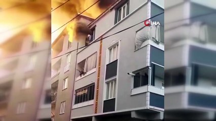 Bursa’da yangın dehşeti! Canlarını zor kurtardılar! O anların görüntüsü ortaya çıktı