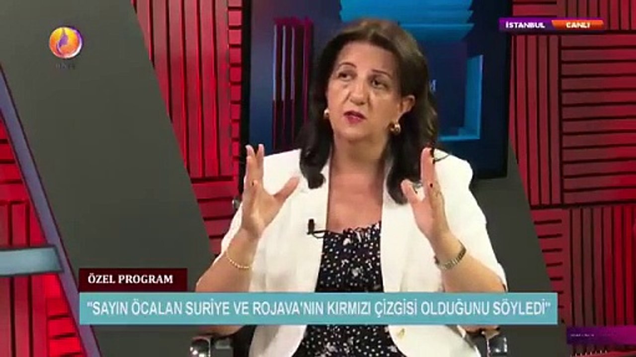 Pervin Buldan: Öcalan 'Rojava ve Suriye benim kırmızı çizgimdir' dedi