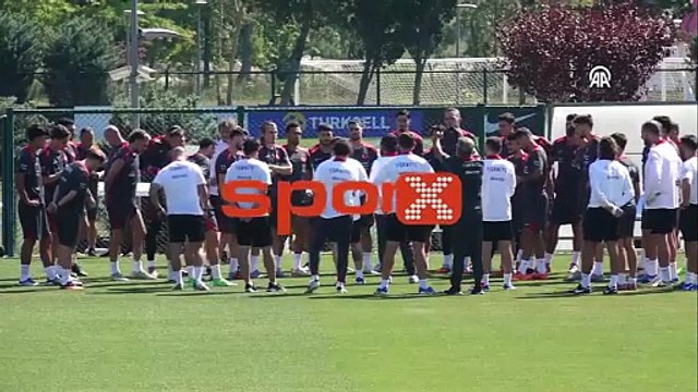 A Milli Futbol Takımı, Gürcistan maçına hazır