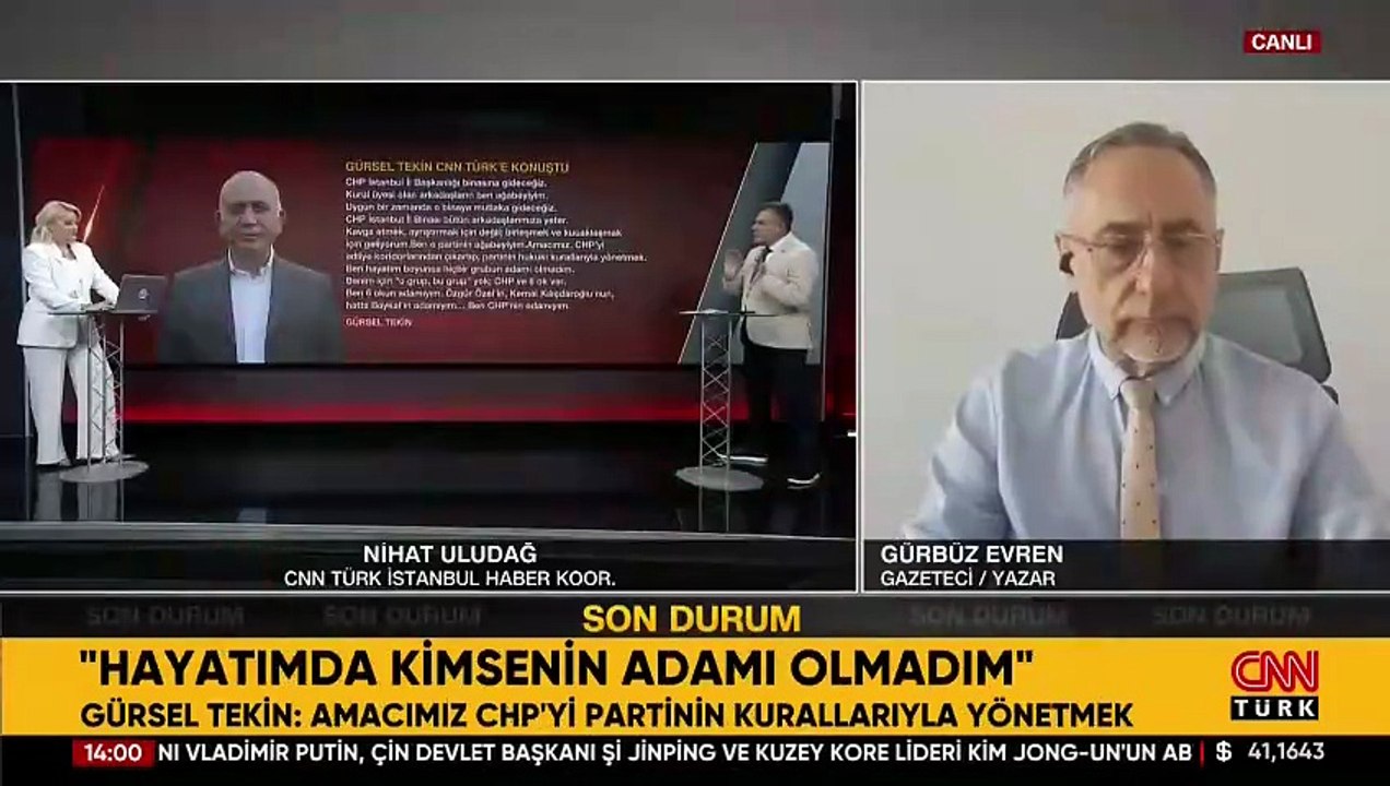 Gürsel Tekin, CNN TÜRK'e konuştu: CHP'yi adliye koridorlarından kurtarmak istiyoruz
