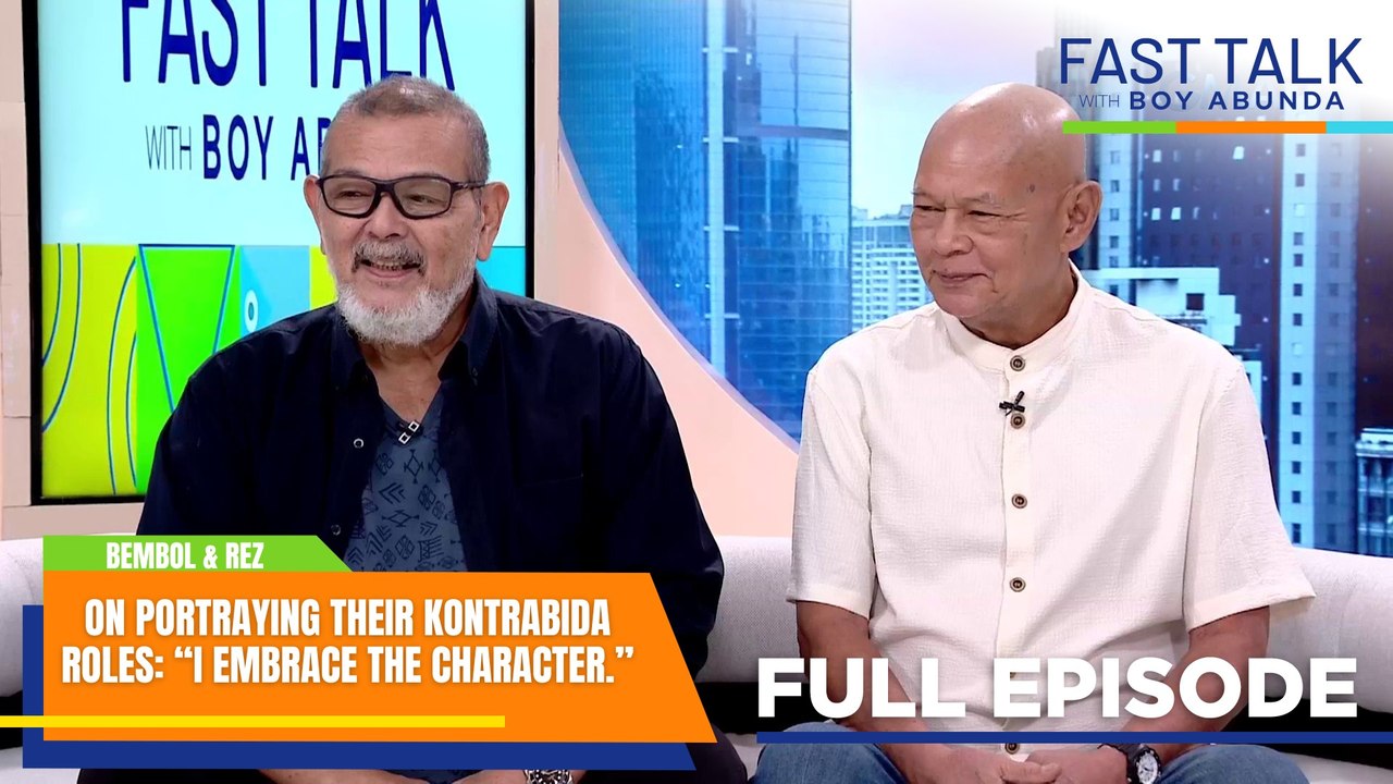 Fast Talk with Boy Abunda: Bembol Roco and Rez Cortez, iconic kontrabida kings! (Full Episode 674)