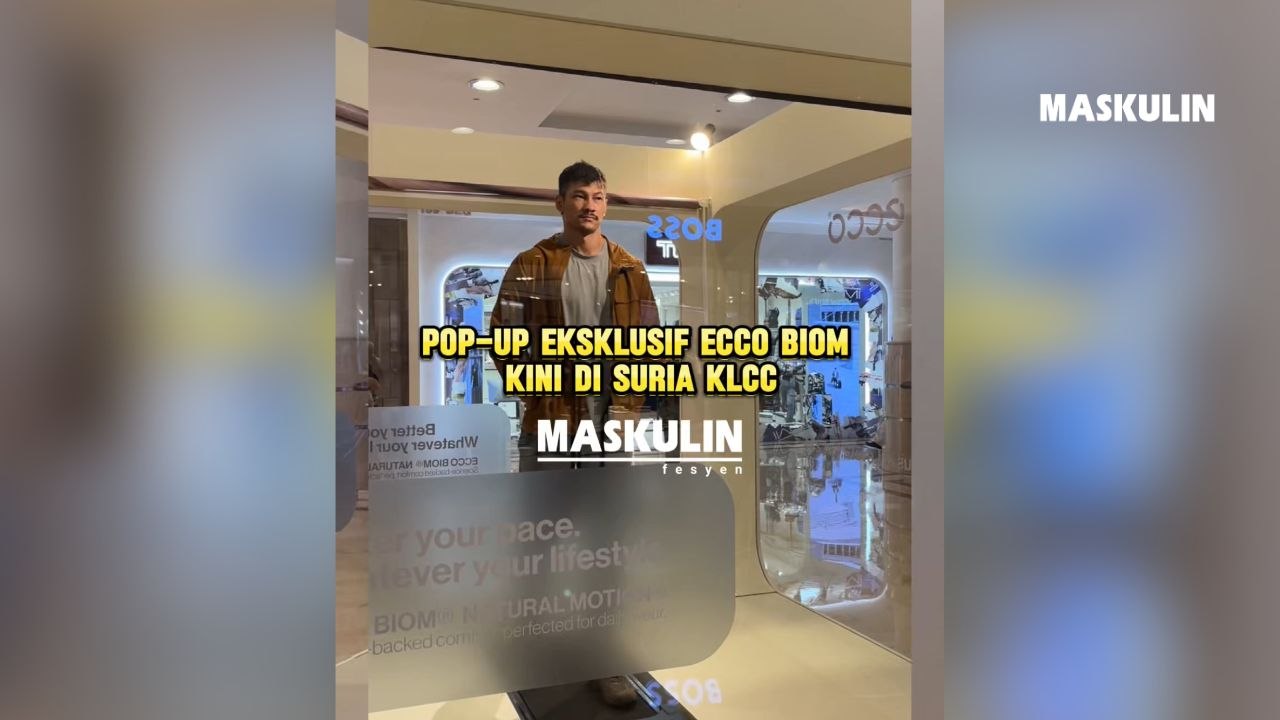 Pop-Up Eksklusif ECCO BIOM Kini Di Suria KLCC