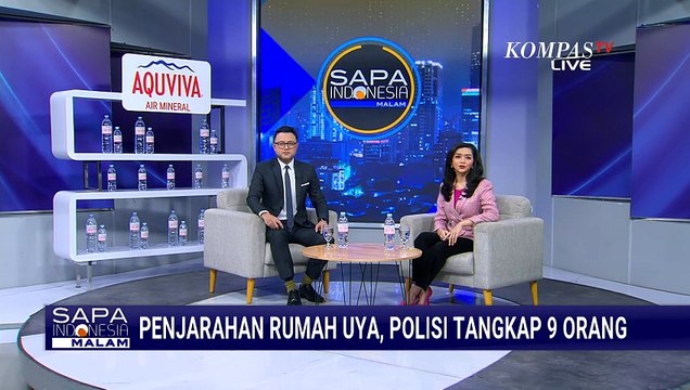 Polisi Tangkap 9 Orang Terduga Pelaku Penjarahan Rumah Anggota DPR Nonaktif Uya Kuya | SAPA MALAM