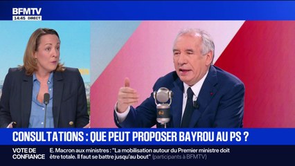 Consultations: que peut proposer François Bayrou au Parti Socialiste?
