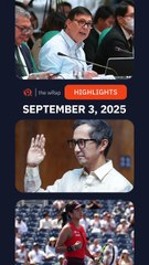 Today's headlines: Flood control projects, DPWH, Alex Eala | The wRap | September 3, 2025