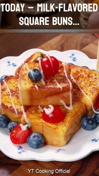 Soft & Fluffy Milk-Flavored Square Buns 🥛🍞 Easy Bakery-Style Recipe #shorts #recipe #food