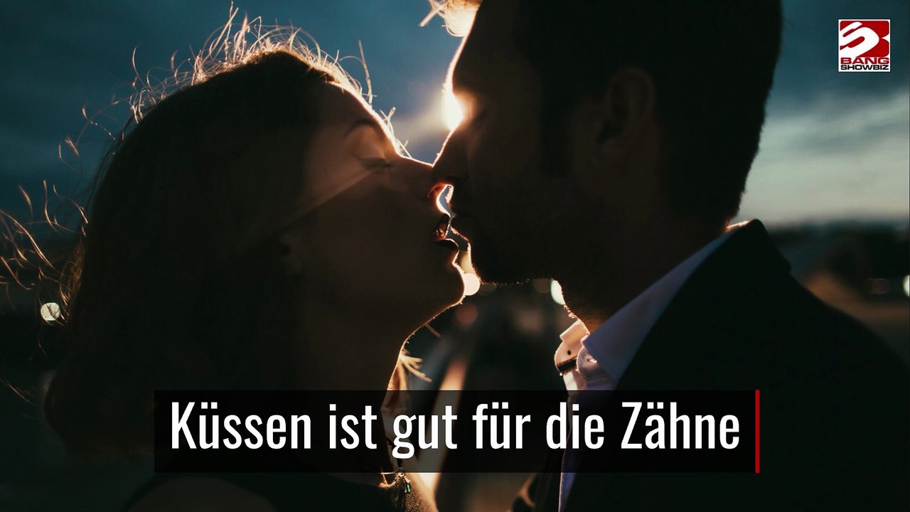 Küssen ist gut für die Zähne