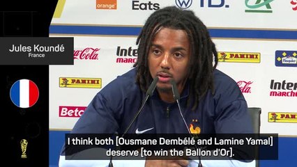 'May the best man win' - Kounde weighs in on Ballon d'Or debate