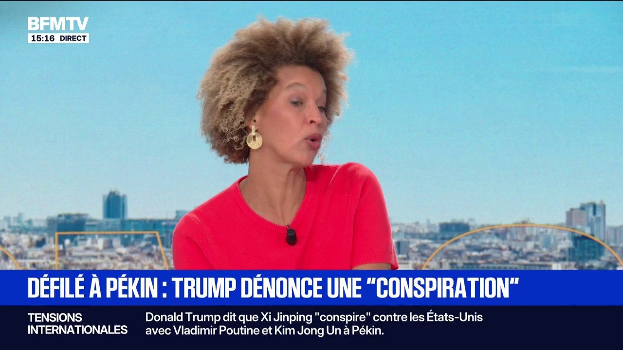 Donald Trump: suite au défilé militaire de Pékin, le président dénonce une "conspiration"