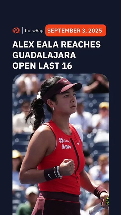 Alex Eala stays unbeaten vs Dutch foe to reach Guadalajara Open last 16