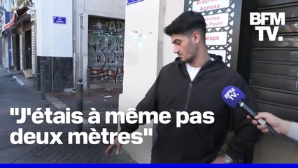 Attaque au couteau à Marseille: la victime collatérale témoigne