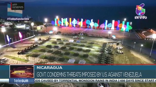 Nicaragua, government condemns threats imposed by U.S. against Venezuela