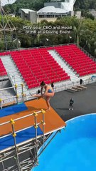 POV your CEO and Head of HR at à Diving Évent 🔥🔥🔥🔥🔥🔥🔥🔥🔥🔥