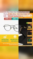 Kính Đọc Sách Đa Tiêu Cự Nam Giới Titanium Siêu Nhẹ - Đèn Xanh Bảo Vệ Mắt - TRIPMAP Marketplace
