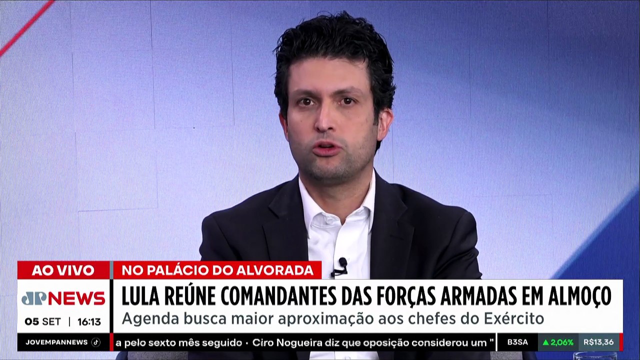 Ghani sobre encontro entre Lula e Forças Armada...