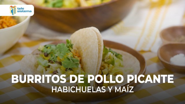 Gusto Expreso / Burritos de pollo picante, habichuelas y maíz 06/09/2025