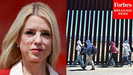 Pam Bondi Claims Human Smuggling Is 'Everywhere You Go' Because Of Biden-Era Border Policies