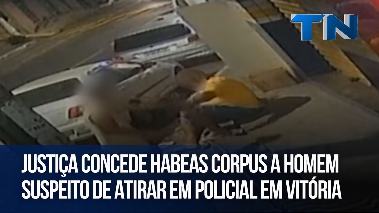 Justiça concede habeas corpus a homem suspeito de atirar em policial em Vitória