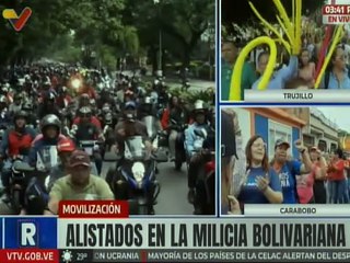 Miranda | Motorizados alistados se trasladan en respuesta al primer ciclo de activación de la MNB