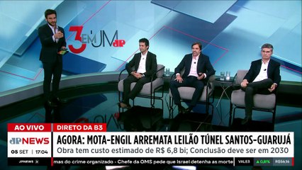 Mota-Engil arremata leilão do túnel Santos-Guarujá