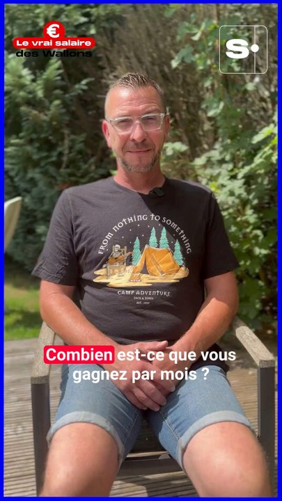 Le vrai salaire des Wallons: David, routier, touche 3.000€ par mois