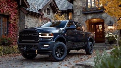 2025 RAM 2500 - Powerful pickup truck with upgrade