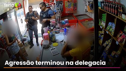 Mãe agride atendente com chinelada após se irritar com compra de filho em mercado no Maranhão