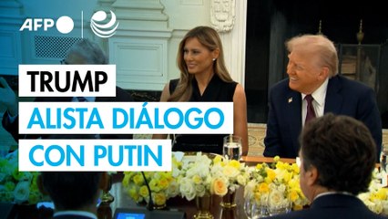 Trump anuncia que pronto hablará con Putin