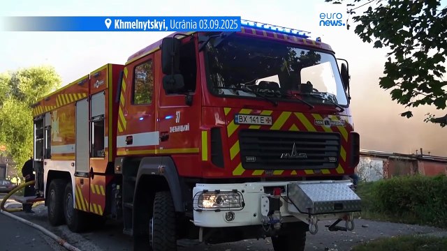 Rússia lança mais de 500 drones e mísseis contra a Ucrânia durante a noite