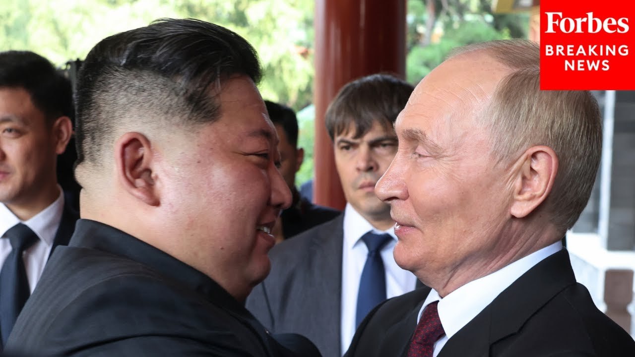 Vladimir Putin And Kim Jong Un Hug During Visit To China