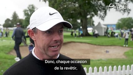Irish Open - McIlroy : "Tellement heureux d'être de retour avec la veste verte"