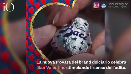 Baci Perugina: a San Valentino 2025 spariscono le frasi e arrivano i messaggi vocali
