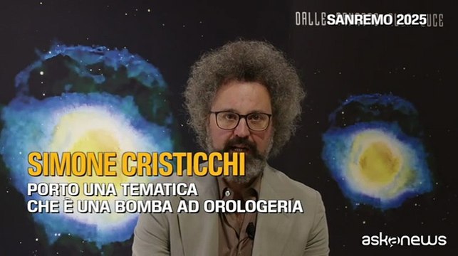 Sanremo 2025, Simone Cristicchi: «Porto una tematica che è una bomba ad orologeria»