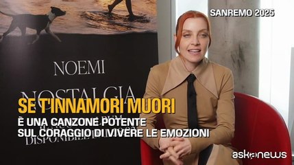 Sanremo 2025, Noemi: un appuntamento con la mia vita sempre importante