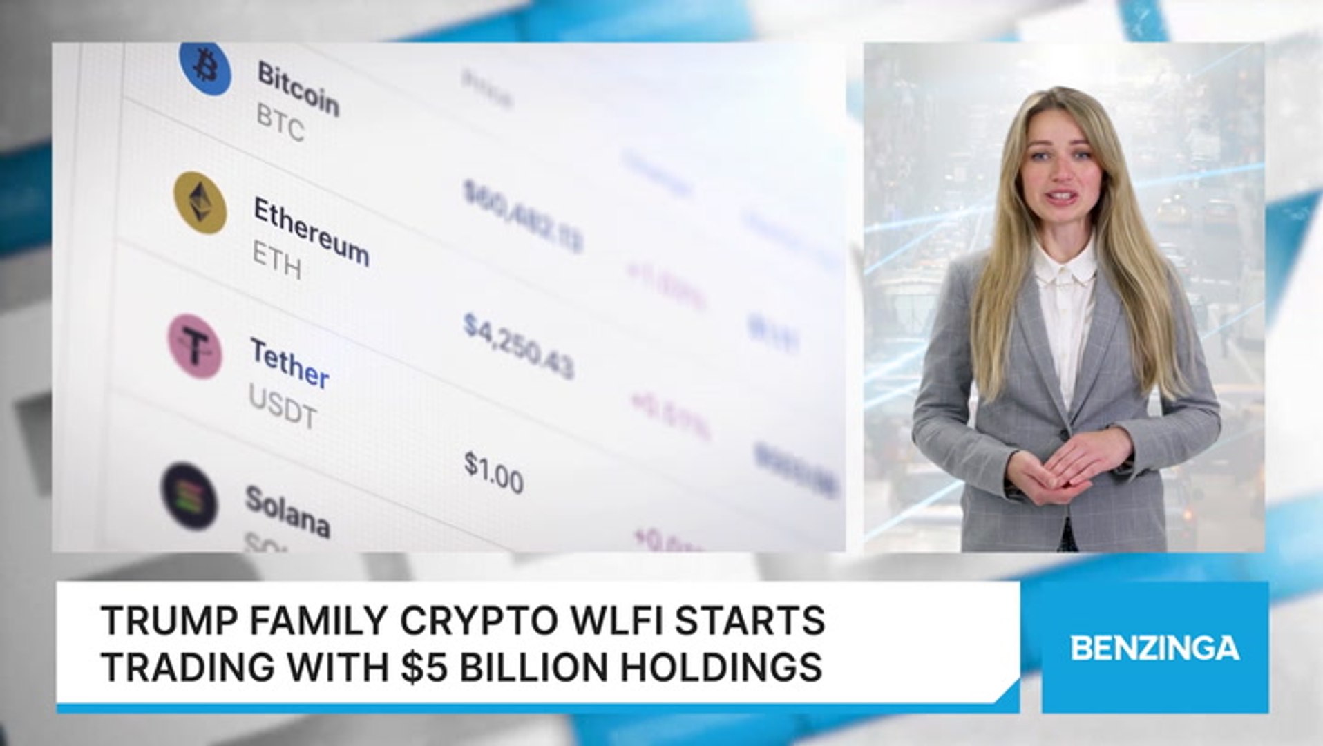 Trump Family Crypto WLFI Starts Trading With $5 Billion Holdings